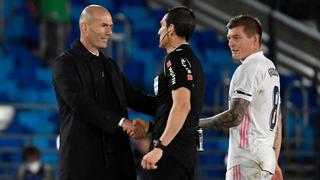 Zidane evitó comentar sobre el trabajo de los árbitros: “No voy a decir algo porque se monta un lío”