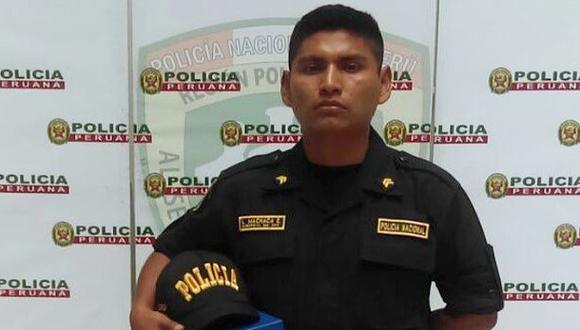 Suboficial PNP Lorenzo Machaca Esp&iacute;a fue reconocido por su valerosa acci&oacute;n en tiroteo de Independencia. (Foto: Polic&iacute;a Nacional del Per&uacute;)