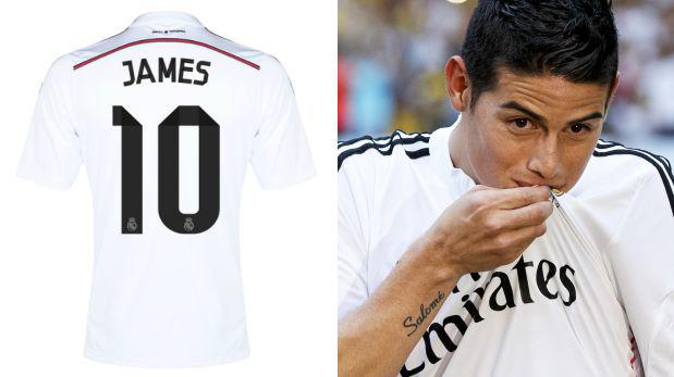 ¿Camiseta de James Rodríguez es la más cara del Real Madrid? - 1