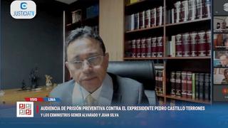 Humberto Abanto asume defensa legal del exministro Geiner Alvarado