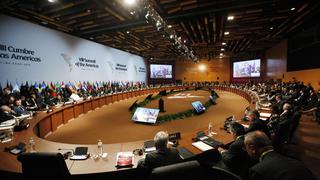 Cumbre de las Américas se pronunció sobre situación de Ecuador