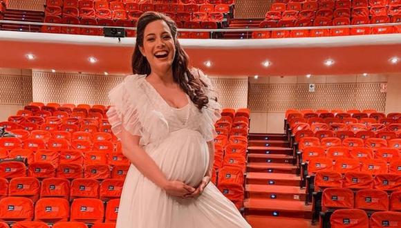 Natalia Salas ha mostrado en sus redes sociales cómo ha crecido su vientre en estos últimos nueve meses. (Foto: Instagram / @nataliasalasz).