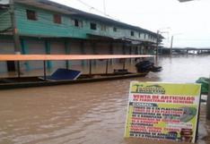 Más de 40 viviendas inundadas por la crecida del río Madre de Dios