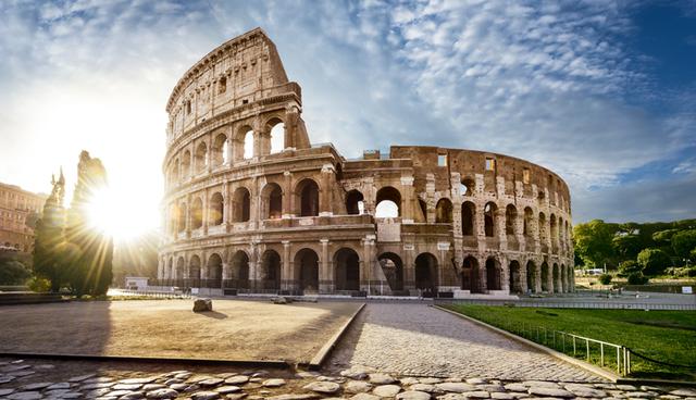 1.- Coliseo, en Roma. (Foto: Shutterstock)