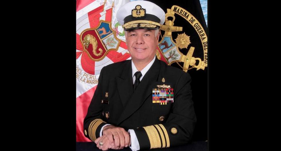 El vicealmirante Fernando Cerdán Ruíz es el nuevo comandante general de la Marina de Guerra del Perú. (Foto: Difusión)