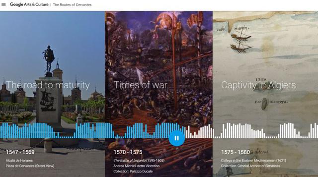 Google lanzó gran muestra virtual de "Las Rutas de Cervantes" - 4