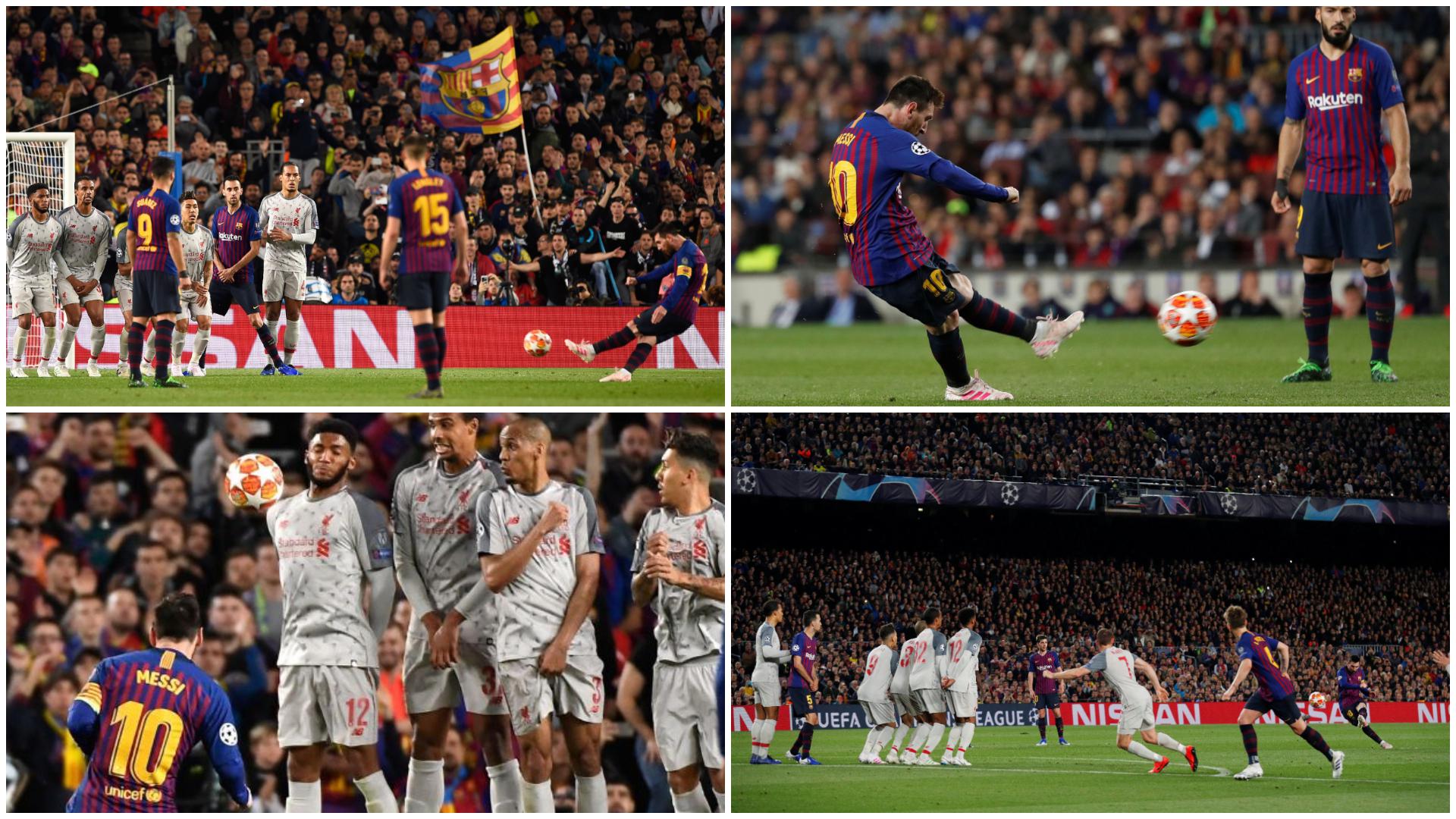 Barcelona vs. Liverpool: Messi marcó el 3-0 con un inverosímil golazo de tiro libre por Champions | VIDEO. (Foto: AFP)
