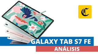 Galaxy Tab S7 FE | La tableta que va con todo por el liderazgo | ANÁLISIS