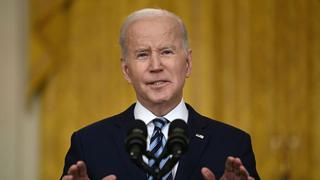 Biden dice que el G7 impondrá sanciones “devastadoras” a Rusia por invadir Ucrania