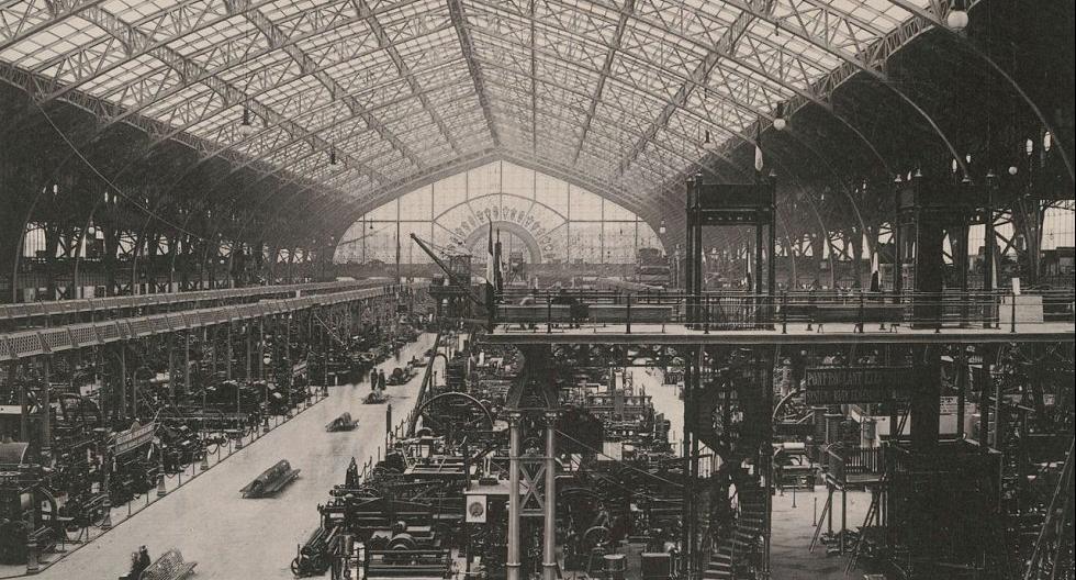 La Galería de Máquinas de 1889. (Foto: Archimap Tumblr)
