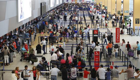 Las obras de ampliación en el aeropuerto están valorizadas en US$1.500 millones. (Foto:USI).