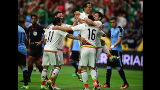 México derrotó 3-1 a Uruguay: las mejores imágenes del partido
