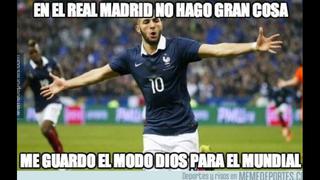 Mira los memes de la victoria de Francia con goles de Benzema