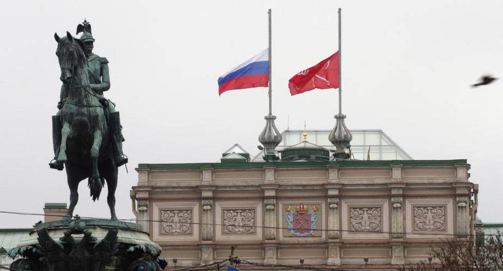 Luto en Rusia por atentado en San Petersburgo. (Foto: EFE)