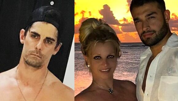 Jason Alexander, quien estuvo casado con Britney Spears durante 55 horas, se coló en su boda con Sam Asghari (Foto: Jason Alexander / Britney Spears / Instagram)