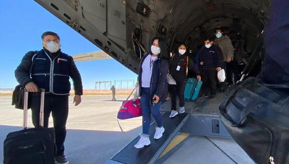 Arequipa: Minsa envía diez profesionales de la salud al hosoutal regional Honorio Delgado, a fin de mejorar el flujo de atención de pacientes COVID-19. (Foto Minsa)