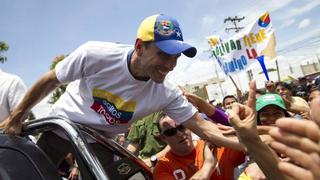 Henrique Capriles: "Maduro representa el hundimiento de Venezuela"