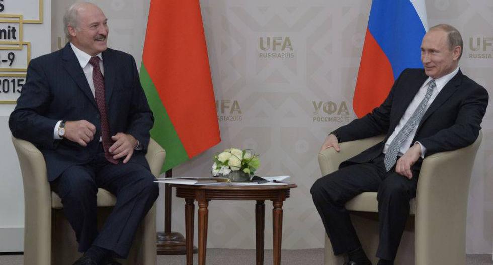 Vladimir Putin y Alexander Lukashenko. (Foto: Getty Images)