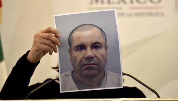 Joaquín "El Chapo" Guzmán fue extraditado a Estados Unidos en enero de este año. (Foto: AFP)