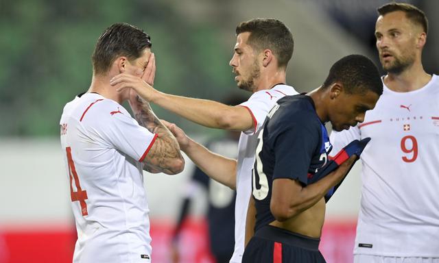 Estados Unidos vs. Suiza: las imágenes del partido amistoso | Foto: EFE