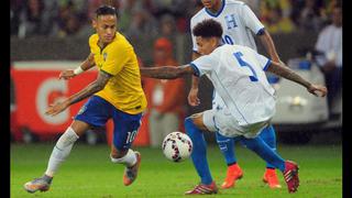 Brasil venció 1-0 a Honduras con Neymar solo durante 45 minutos