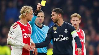 Real Madrid: Sergio Ramos rechaza haber buscado una amarilla contra el Ajax