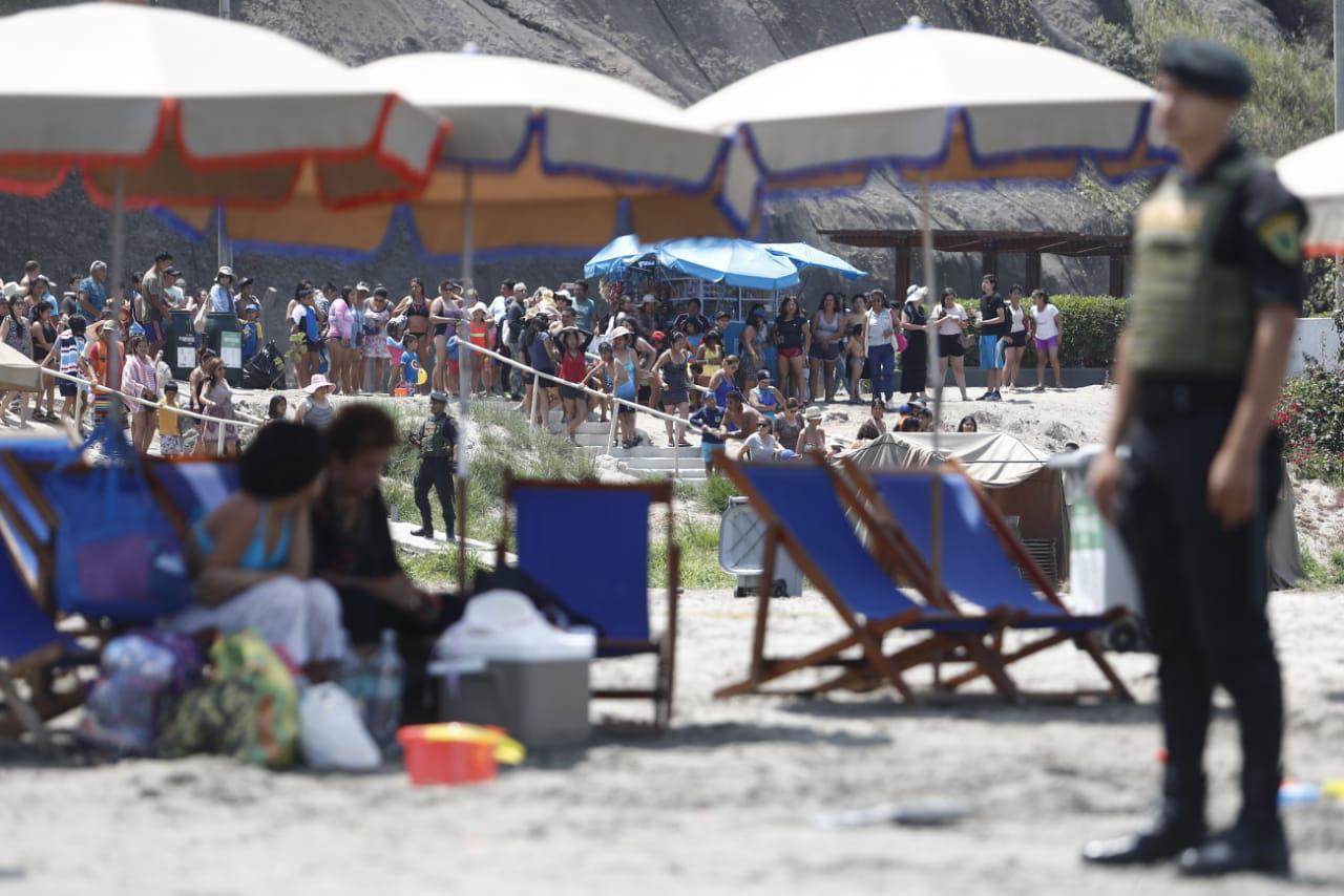 Así se desarrolló el primer simulacro de tsunami 2020 en la Costa Verde. (Foto: César Campos)