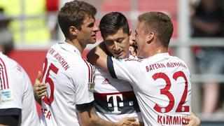 Bayern Múnich: este doblete de Lewandoski le dio la Bundesliga