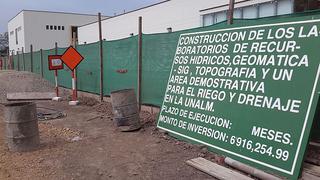 Obras en la Agraria fueron paralizadas por falta de licencias