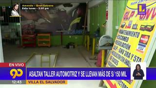 Villa El Salvador: dueño de mecánica pide ayuda tras sufrir robo de mercadería valorizada en S/150 mil