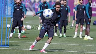 Barcelona entrenó pensando en otra remontada en la Champions