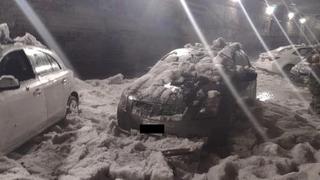 México: hombre queda atrapado por el hielo en su automóvil y muere de hipotermia
