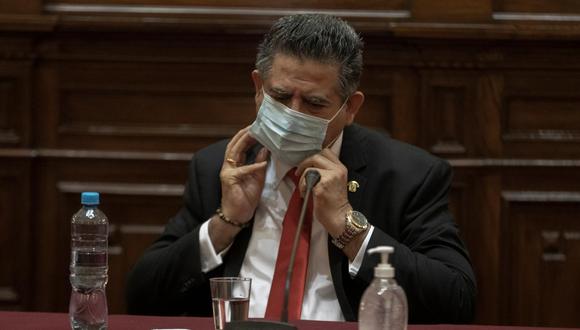 Manuel Merino dijo que la situación de la vacunación en Chile es "envidiable". (Foto: Renzo Salazar / GEC)