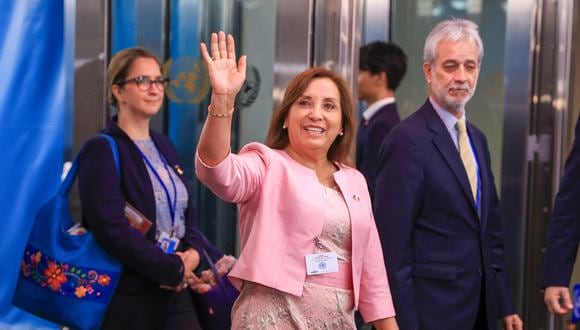 La presidenta Dina Boluarte participó este lunes en la 78 Asamblea General de la Organización de las Naciones Unidas (ONU). (Foto: Presidencia)