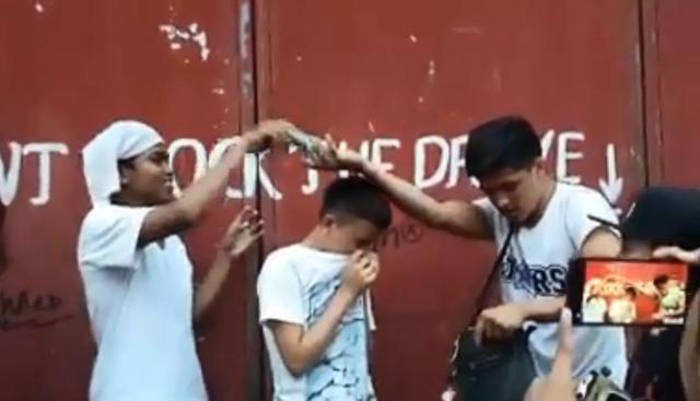 Un juego entre amigos en Filipinas se convirtió en un video viral que divirtió a millones en Facebook. (Foto: captura)