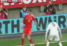Gareth Bale: el galés realizó elástica con sombrero en el Gales vs Georgia