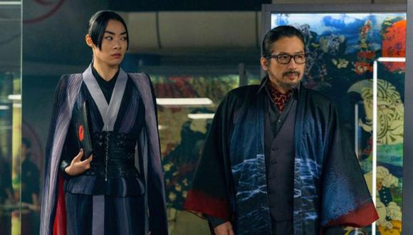 Shimazu y su hija Akira, dos personajes claves en "John Wick 4". (Foto: Lionsgate)