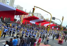 Fiestas Patrias: inician instalación tribunas para Parada Militar