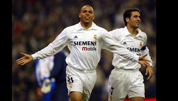 Ronaldo Nazario llegó al Real Madrid procedente del Inter de Milán en el 2002. (Foto: AFP)