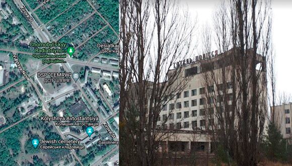 ¿Sabes realmente en qué lugar ocurrió el accidente de Chernóbil en 1986? Google Maps te lo muestra. (Foto: Google)