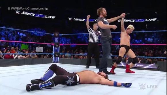 SmackDown: AJ Styles perdió por descalificación ante Ellsworth