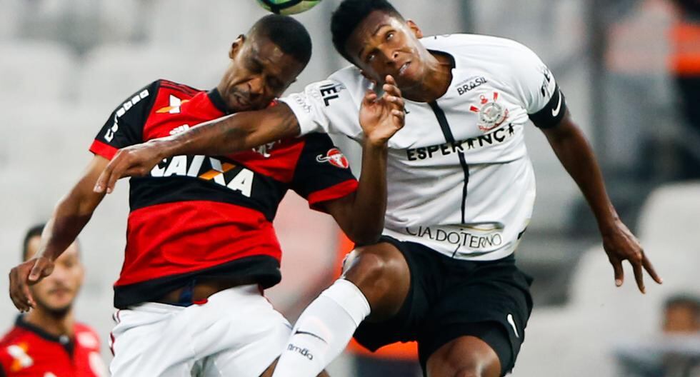 Flamengo vs Corinthians se enfrentaron en el Arena de Sao Paulo por el Brasileirao. (Foto: Getty Images)