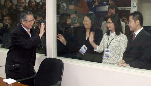 Alberto Fujimori agradeció la preocupación por su salud. Permaneció encarcelado en una clínica desde el martes hasta el sábado de la semana pasada. (Foto: Archivo El Comercio)