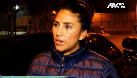 La 'Chola Puca' denunció al padre de su hijo por violencia familiar.   (Foto: ATV)