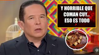 Periodista mexicano menosprecia gastronomía peruana: “me parece asquerosa” 