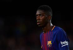 FC Barcelona confirmó una nueva lesión de Ousmane Dembélé