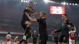 Manchester City goleó 4-1 al Arsenal y clasificó a las semifinales de la Copa de la Liga [RESUMEN y VIDEO]