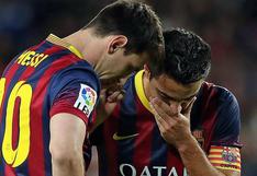 Barcelona goleó 3-0 a Málaga y se mantiene en la punta de la Liga de España