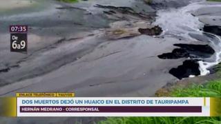 Lluvias en la sierra de Lima: dos muertos por caída de rocas en Yauyos