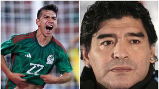 El día que Diego Armando Maradona se rindió ante los pies del Chucky Lozano 